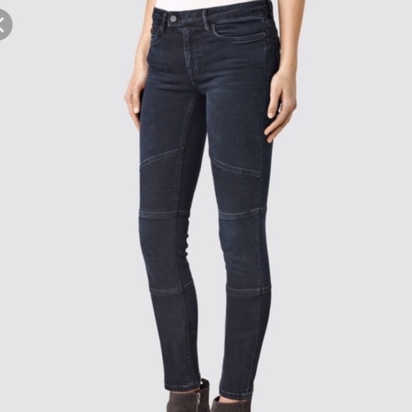 All Saints Denim - All Saints Biker Jeans Black NEW with Tags